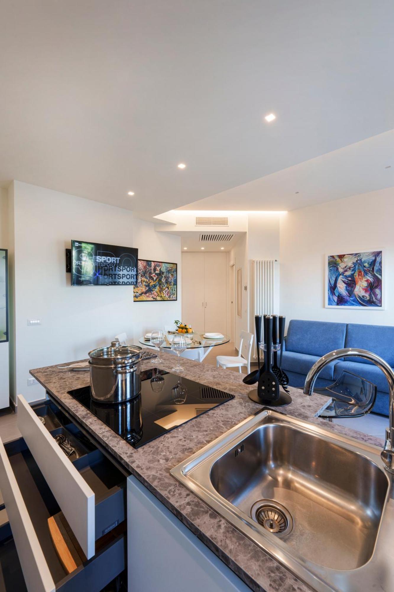 Marina Piccola Appartement Sorrento Buitenkant foto